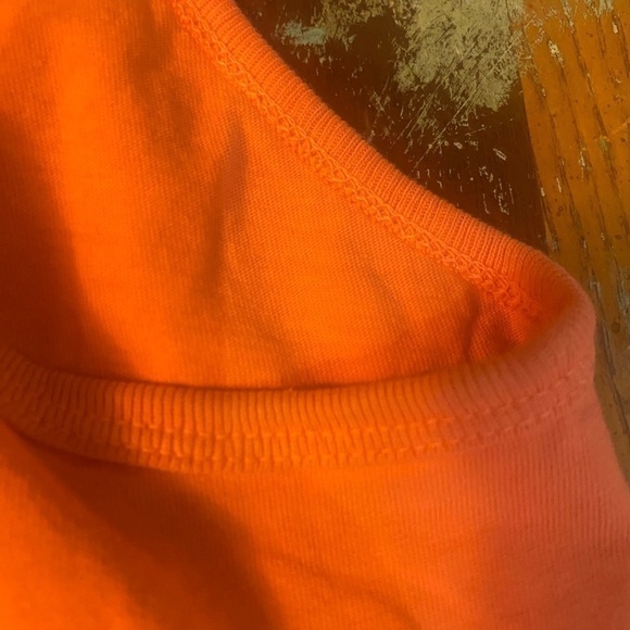 Really Clean Stussy Tank Top Sleeveless T-Shirt Orange Size Medium - Picture 2 of 4